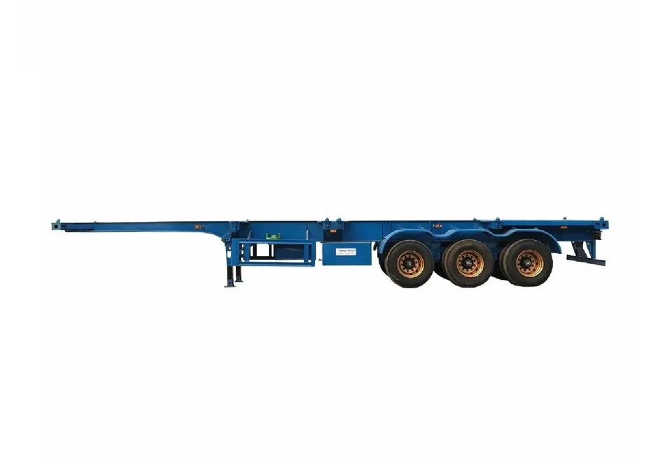 4 Axle 70T Container Skeleton Semi Trailer